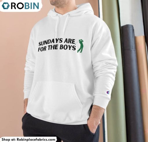 Sundays Are For The Boys Vintage Shirt, Funny Long Sleeve Unisex T Shirt