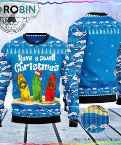 Surfer Swell Ugly Christmas Sweater Surfer Swell Ugly Christmas Sweater