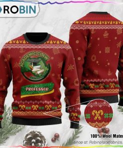Teacher Academic Ugly Christmas Sweater Teacher Academic Ugly Christmas Sweater