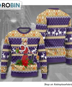 Temari Naruto Anime Christmas Ugly Sweater