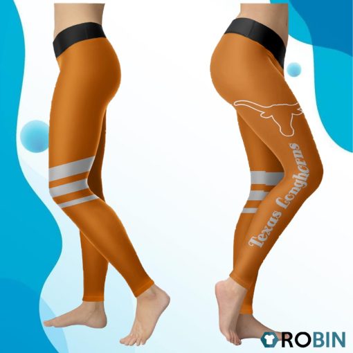 Texas Longhorns Women 3D Printed Leggings Sports