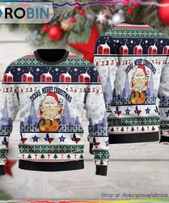 Texas Merry Ugly Christmas Sweater Texas Merry Ugly Christmas Sweater