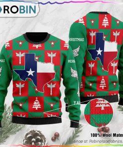 Texas Ugly Christmas Sweater