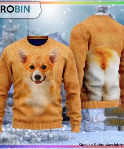 The Lovely Corgi Dog Ugly Christmas Sweater