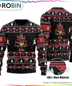 Tree Of Cups Ugly Christmas Sweater