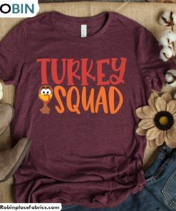 Turkey Squad Groovy Shirt, Creative Thanksgiving Unisex Hoodie Crewneck Turkey Squad Groovy Shirt, Creative Thanksgiving Unisex Hoodie Crewneck