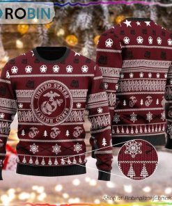 U.S Marine Corps Ugly Christmas Sweater