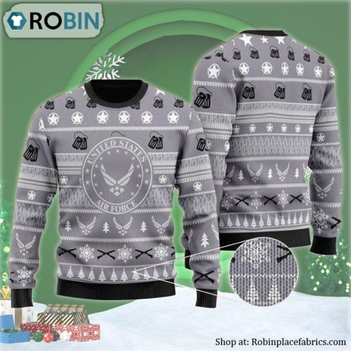 US Air Force Ugly Christmas Sweater