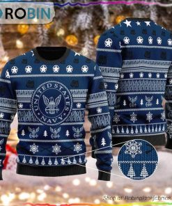US Navy Christmas Sweater