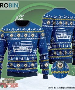 U.S Navy Ugly Christmas Sweater