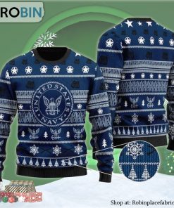 US Navy Ugly Christmas Sweater