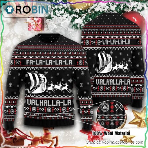 Viking Fa-la-la-la Ugly Christmas Sweater