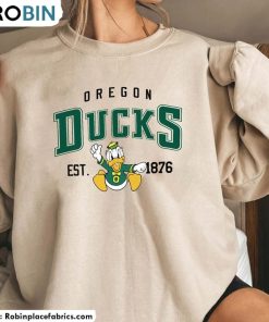 Vintage Ncaa Oregon Est 1876 Shirt, Ducks Short Sleeve Unisex Hoodie