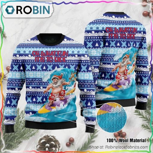 What Fun It Is To Ride Ugly Christmas Sweater