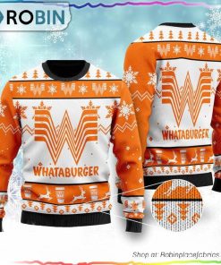 Whataburger Christmas Sweater
