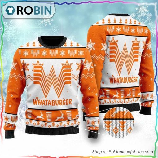 Whataburger Christmas Sweater
