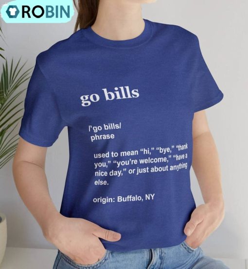Word In The Dictionary Bills Meaning Shirt, Buffalo Sweater Crewneck