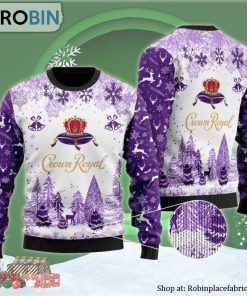 Xmas Crown Royal Ugly Christmas Sweater