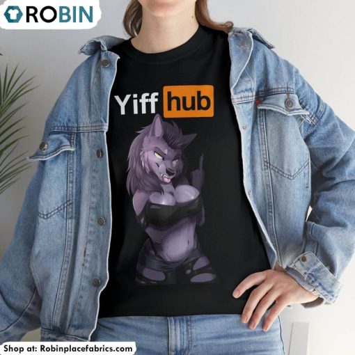 Yiff Hub Worgen Funny Unisex Hoodie Long Sleeve