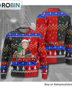 Yuji X Sukuna Jujutsu Kaisen Anime 3D Printed Ugly Christmas Sweater