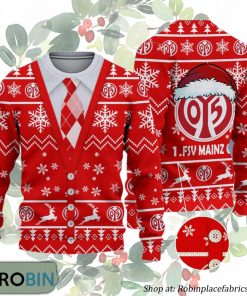 FSV Mainz 05 Bundesliga Team Ugly Christmas Sweater