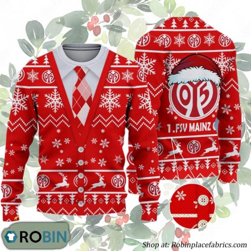 FSV Mainz 05 Bundesliga Team Ugly Christmas Sweater