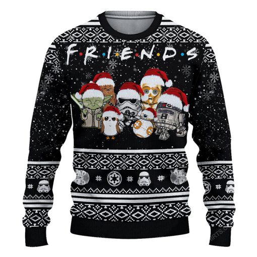 Christmas Star Wars Friends Baby Yoda Christmas Fan Gift Multiple Styles Christmas Ugly Sweater, Sweatshirt