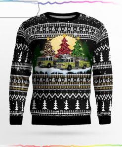 Egg Harbor City, Galloway Township Fire Department Pomona Volunteer Fire Company No.3 Christmas Ugly Sweater