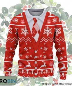 Aberdeen FC Scottish Professional Football League Ugly Christmas Sweater