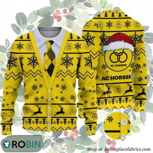 AC Horsens Superliga Ugly Christmas Sweater