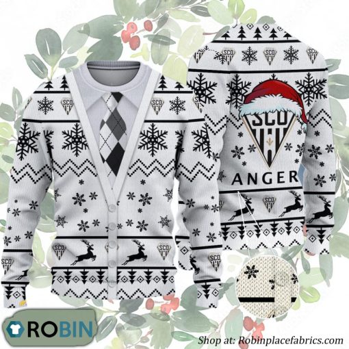 Angers SCO Ligue 1 & Ligue 2 Ugly Christmas Sweater