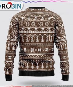 Awesome Sugar Skull Ugly Christmas Sweater