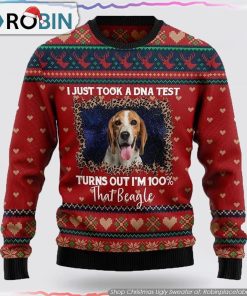 Beagle Christmas Dog Ugly Sweaters 3D Gifts For Dog Lover Beagle Christmas Dog Ugly Sweaters 3D Gifts For Dog Lover