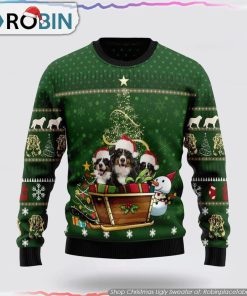 Bernese Mountain Dog Group Xmas Ugly Christmas Sweater Dog Lover Christmas Sweater
