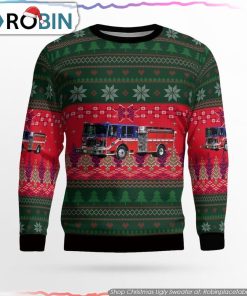 Bloomsbury, NJ, Bloomsbury Hose Company Christmas Ugly Sweater Bloomsbury, NJ, Bloomsbury Hose Company Christmas Ugly Sweater
