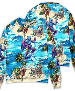 Boba Fett Star Wars Surfing Sweater