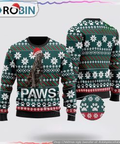 Cane Corso Santa Printed Christmas Ugly Sweater, Pet Lover Christmas Sweater