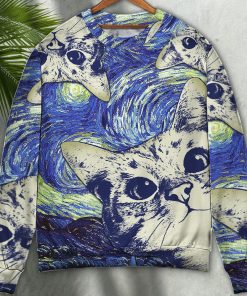 Cat Love Life Cute Ugly Christmas Sweater