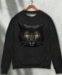 Cat Loves Darkness So Cool Ugly Christmas Sweater