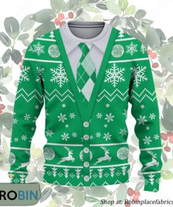 Celtic FC Scottish Professional Football League Ugly Christmas Sweater