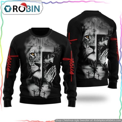 Christian Jesus Easter Ugly Christmas Sweaterfor Gifts For Christians