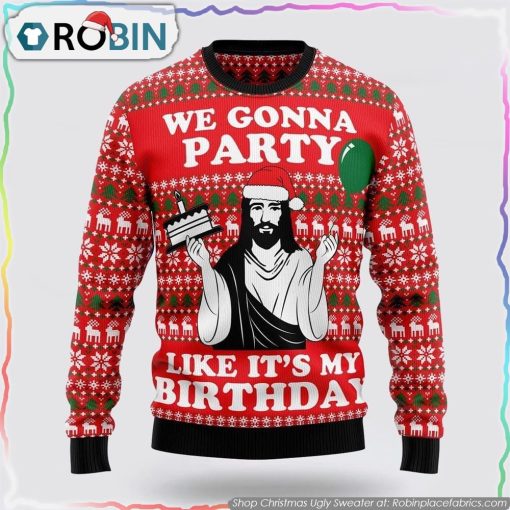 Christian Party Christmas Ugly Sweater Gifts For People Who Love Jesus