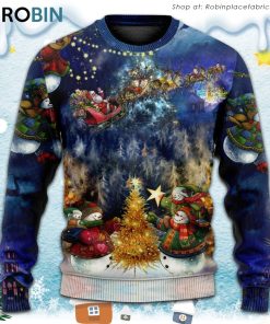 Christmas Family In Love 3D Printed Christmas Ugly Sweater