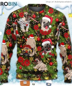 Christmas Have Yourself A Merry Little Pugmas Ugly Christmas Sweater Christmas Have Yourself A Merry Little Pugmas Ugly Christmas Sweater