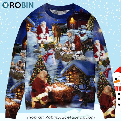 Christmas Jesus Is The Best Gift Ever Christmas Ugly Sweater, Sweatshirt