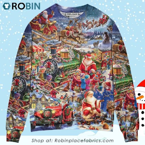 Christmas Joy Love Peace Family Laughter Christmas Ugly Sweater, Sweatshirt