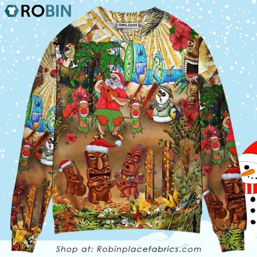 Christmas Mele Kalikimaka From Hawaii Christmas Ugly Sweater, Sweatshirt