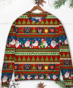 Christmas Santa Claus Happy Xmas Ugly Christmas Sweater Christmas Santa Claus Happy Xmas Ugly Christmas Sweater