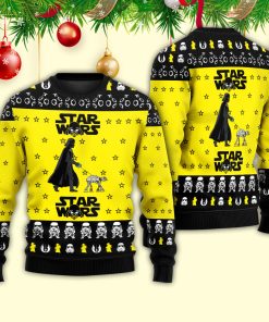 Christmas Star Wars Darth Vader & Stormtrooper Christmas Ugly Sweater, Sweatshirt