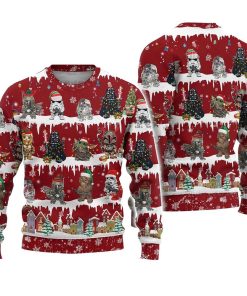 Christmas Star Wars Darth Vader Mandalorian Christmas Ugly Christmas Sweater